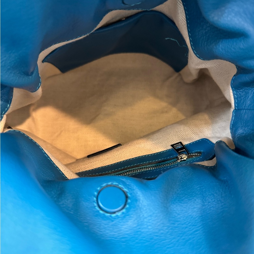 SOLD!! Loewe Blue Medium Flamenco Shoulder/Crossbody Bag - Picture 16 of 16